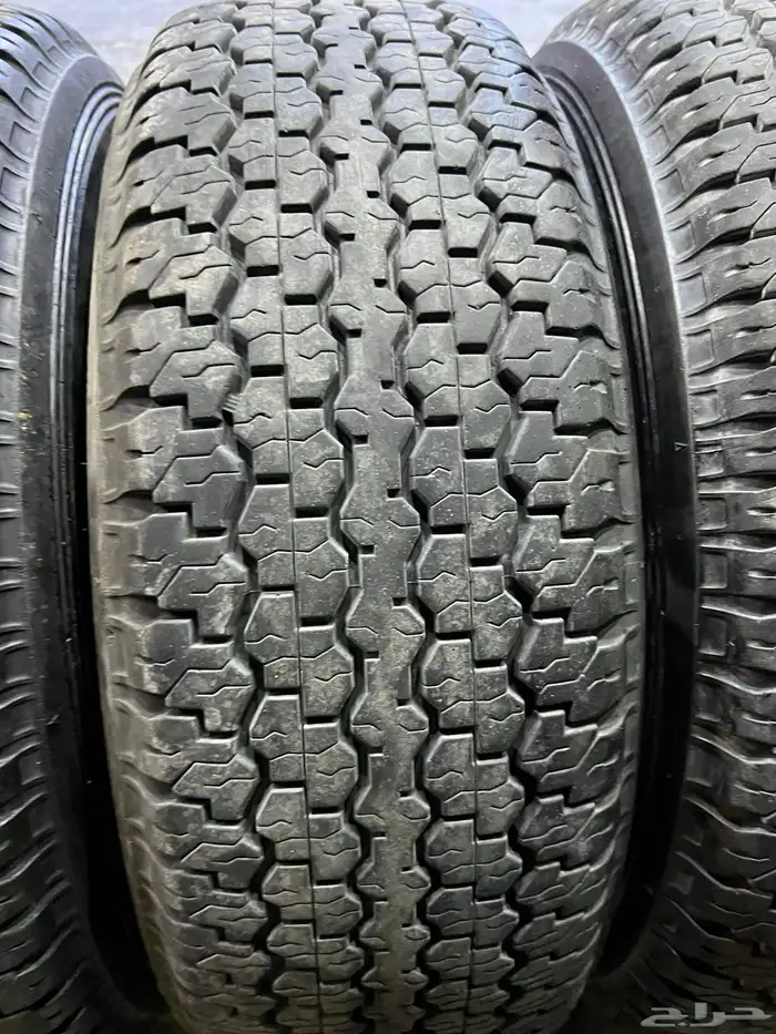 كفرات دنلوب رفرف مقاس 265 70 16 36