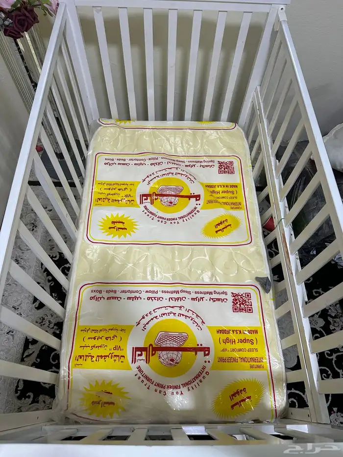 سرير المواليد مع مرتبة Big BabyBed with Mattress 3