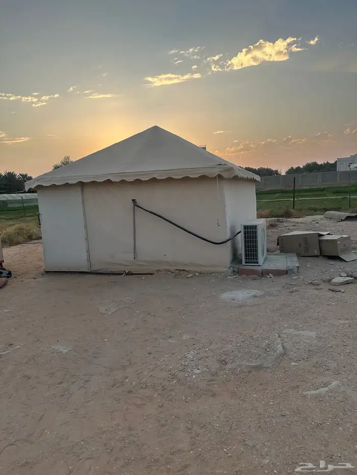 خيمه أربعه ب سته و دوره مياه فيبر 0