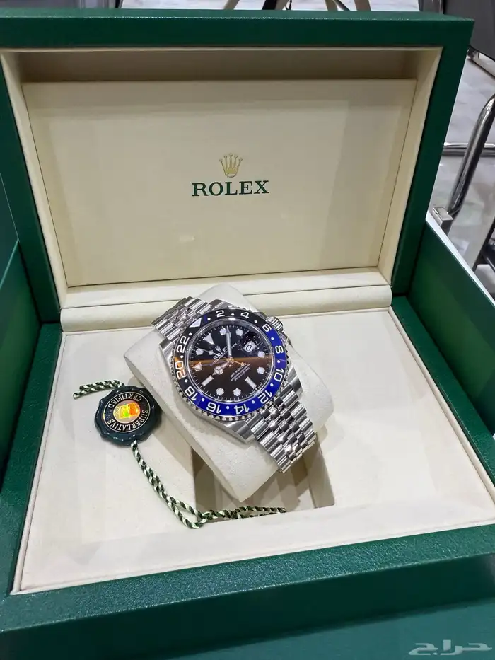 للبيع ساعة رولكس أصلية باتمان جديدة 3