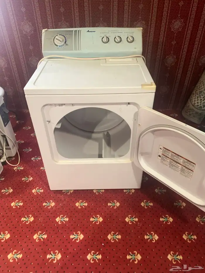 نشاف ملابس ماركة أمانا صناعة أمريكية 7 كيلو تقريبا 0