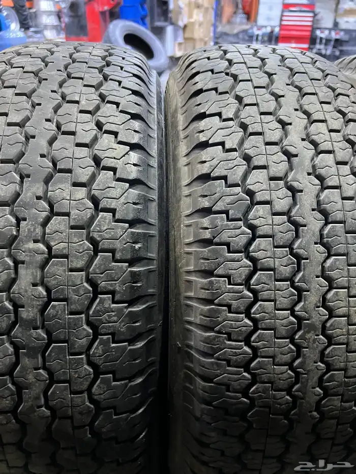 كفرات دنلوب رفرف مقاس 265 70 16 42