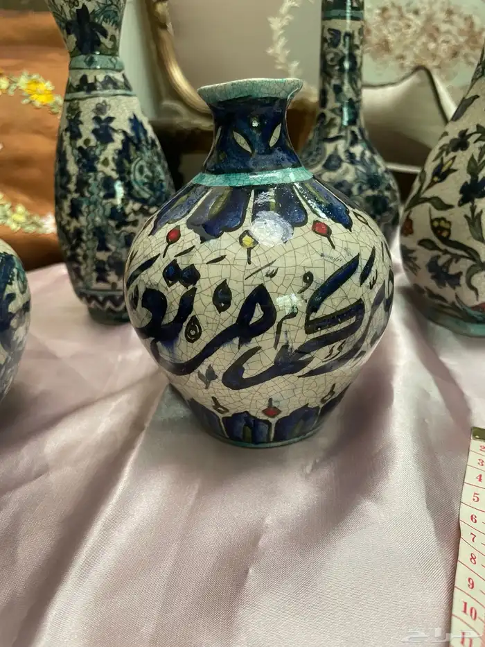 مزهريات خزفية إزنيقيةIznik ceramic vases 12