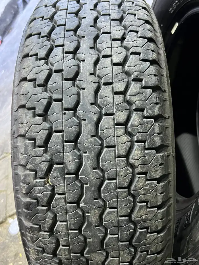 كفرات دنلوب رفرف مقاس 265 70 16 21