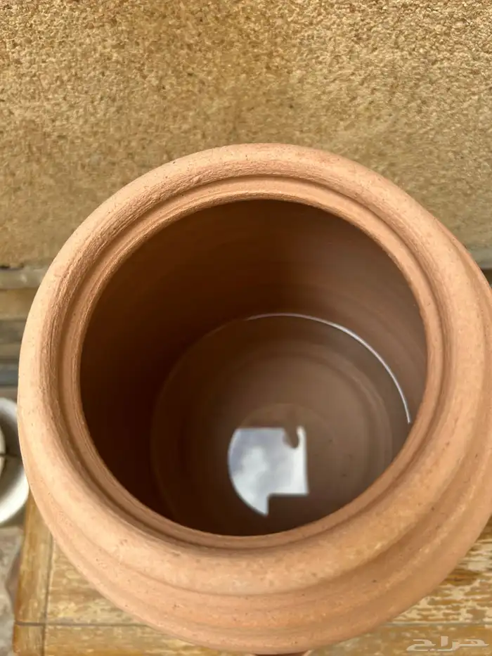 سطل حليب لبن وبراد ماي فخار 3