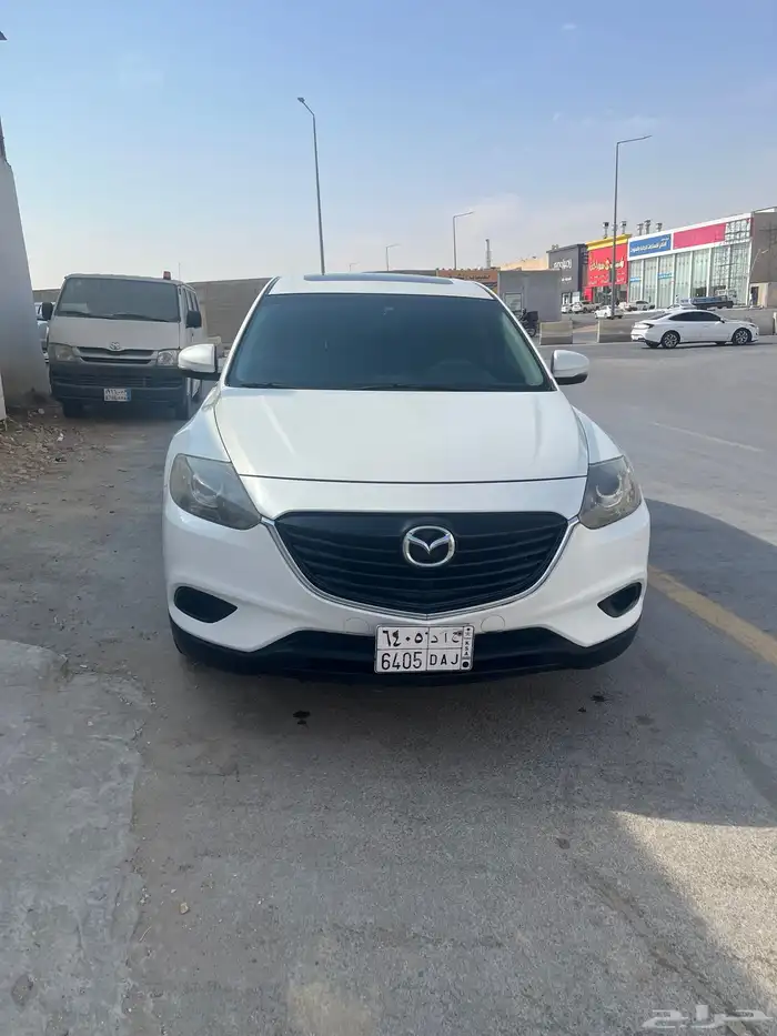 مازدا CX9 موديل 13 للبيع ابيض ماشي 300 الف 3