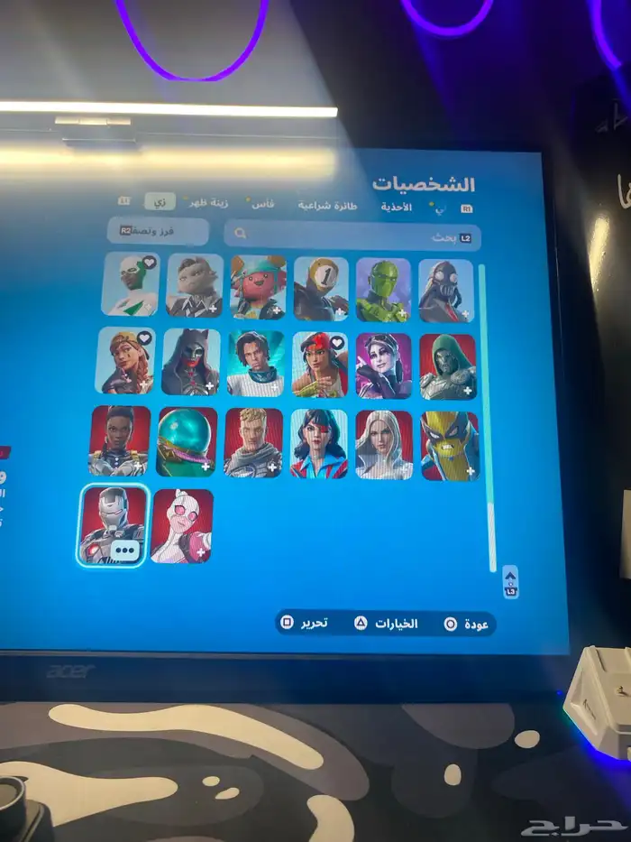 حساب فورت نايت 5