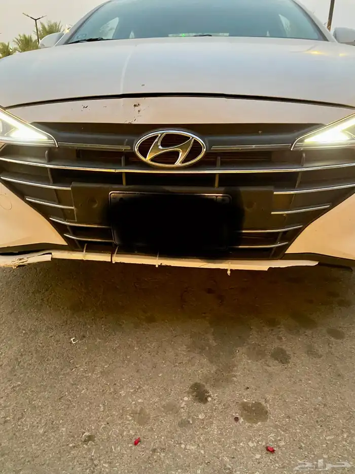 للبيع انترا أفانتي 2020 كل شي شرط ماعاد دقه تحت ممشها 91الف 3