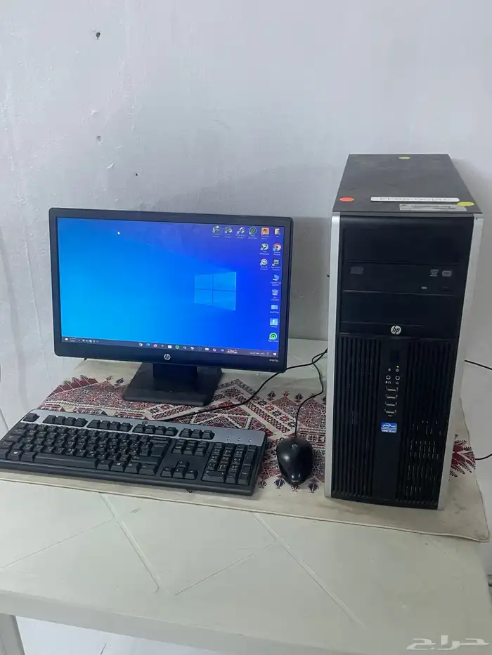 كمبيوتر مكتبي HP نظيف كامل i5 0