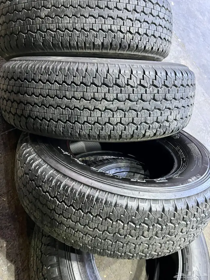 كفرات دنلوب رفرف مقاس 265 70 16 20