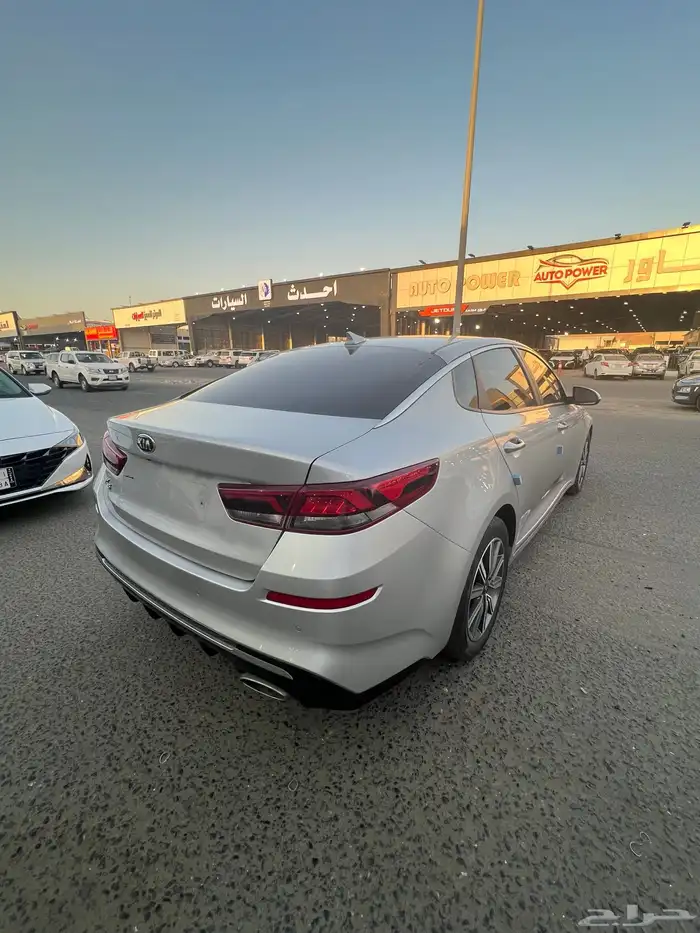 كيا 2020 نص فل K5 بنزين بصمه 8