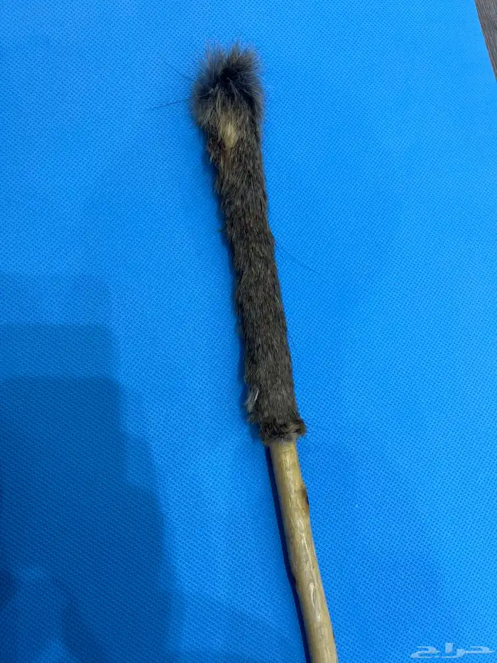 عصىاء شوحط ملبس فرو وبر في الاعلى واسفلها يد وبر 10