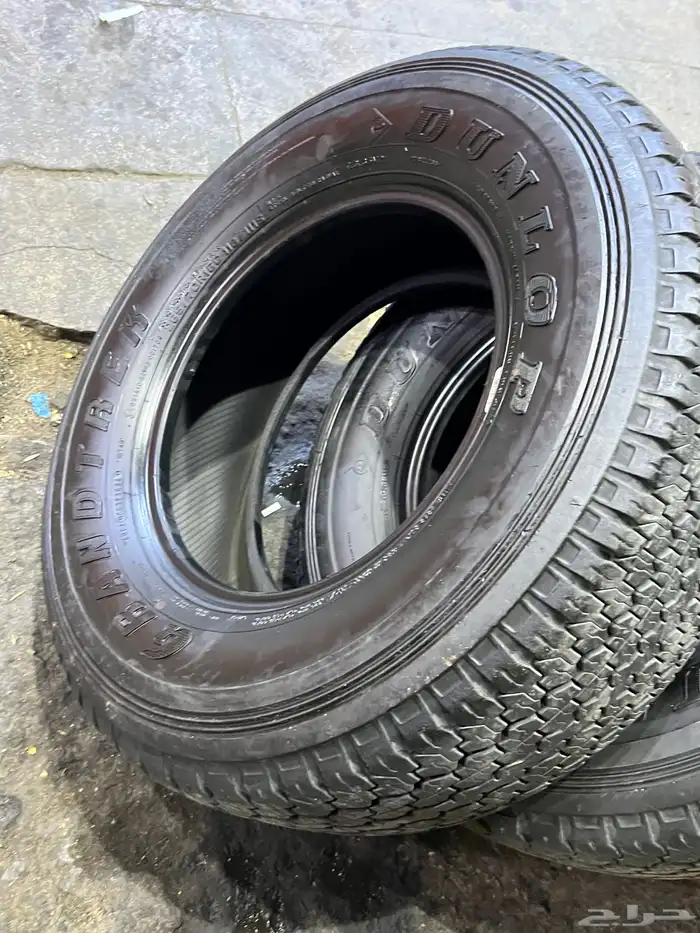 كفرات دنلوب رفرف مقاس 265 70 16 49