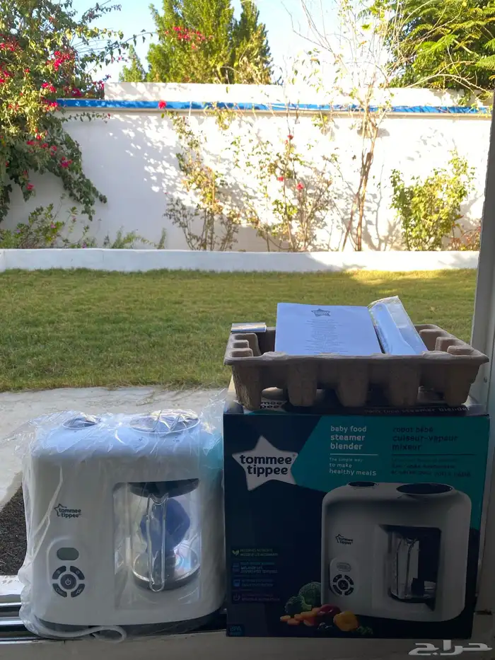 آلة خلط طعام الأطفال وطهية بالبخار من tommee tippee 5