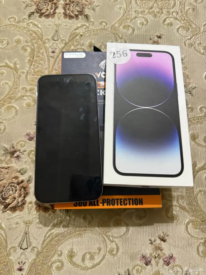 للبيع ايفون 12 برو ازرق و 14برو ماكس بنفسجي 1