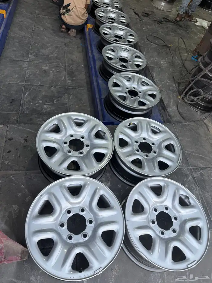 جنوط ديازل مقاس 17 6 مسمار تركب جيب لاند كروزر 6