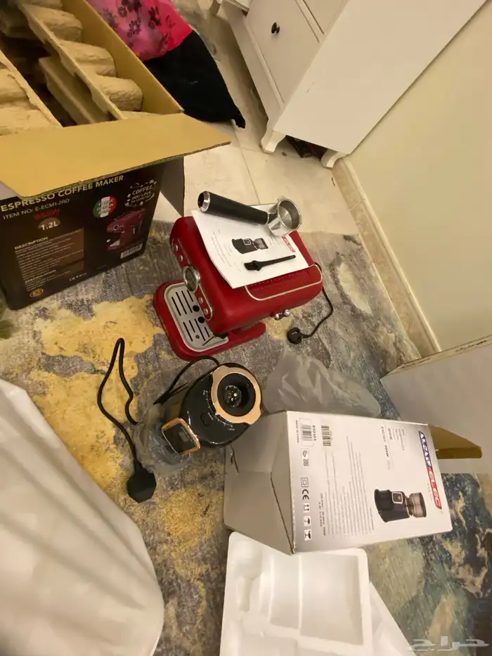 آلة إسبريسو ومطحنة إسبريسو 1