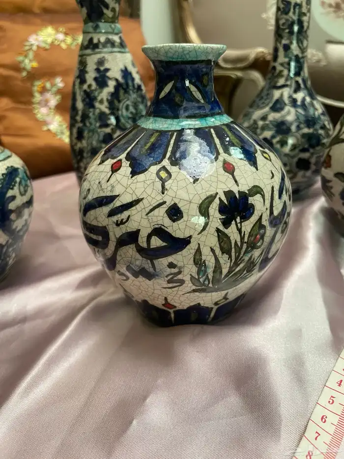 مزهريات خزفية إزنيقيةIznik ceramic vases 11