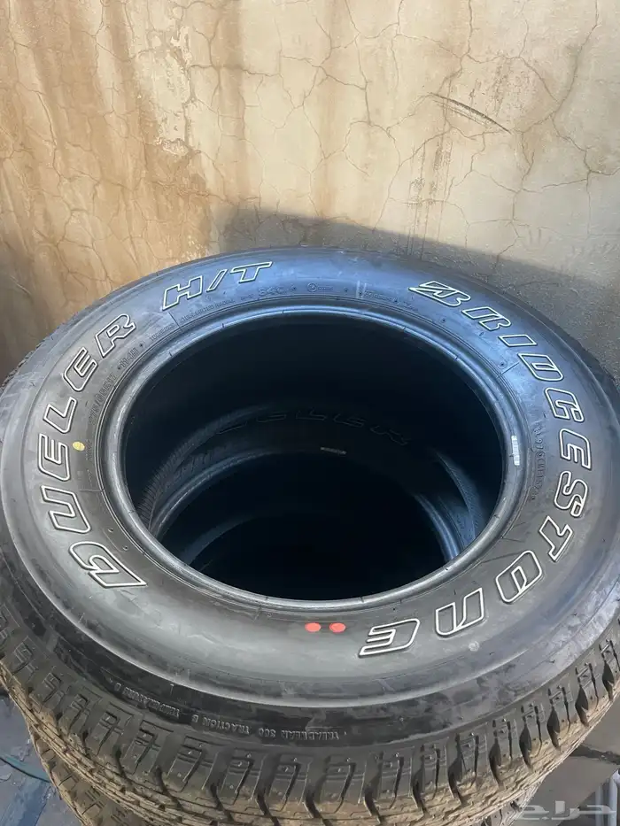 كفرات برجيستون تاريخ تصنيعها 2024 ممشاها قلييل جدا (50)كيلو 2