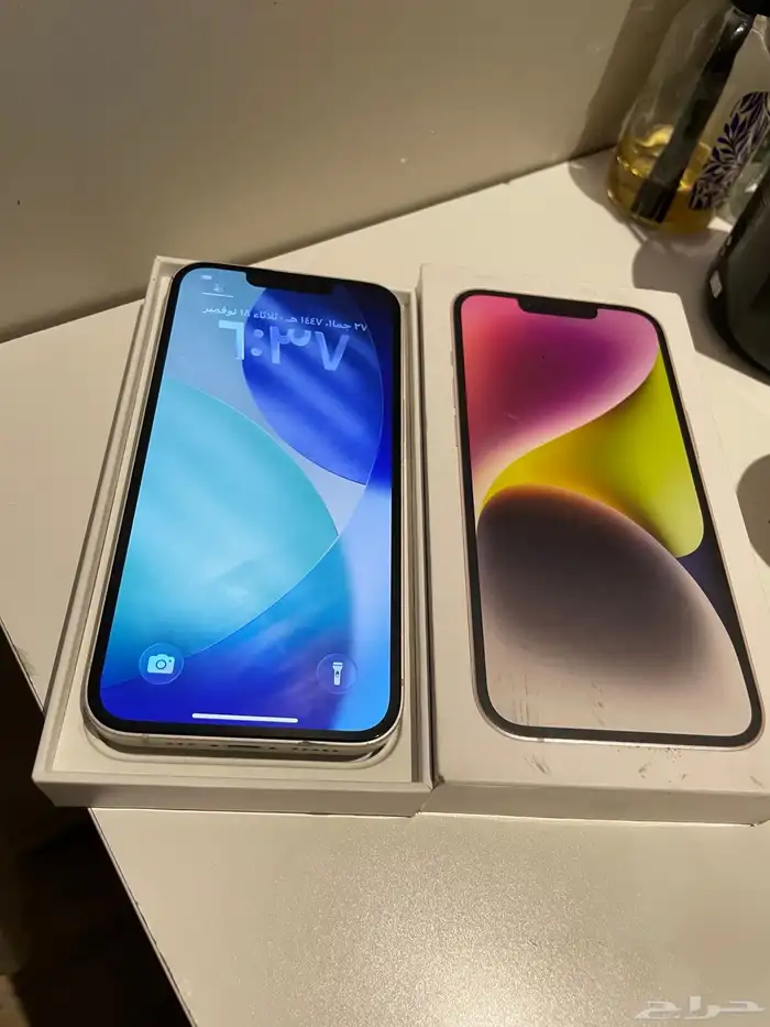 ايفون 14 ابيض 128 جيجا مانفك 1