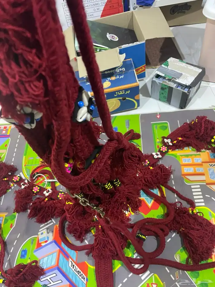 رسن او رشمة او زينه مهدب بودع للخيل 2