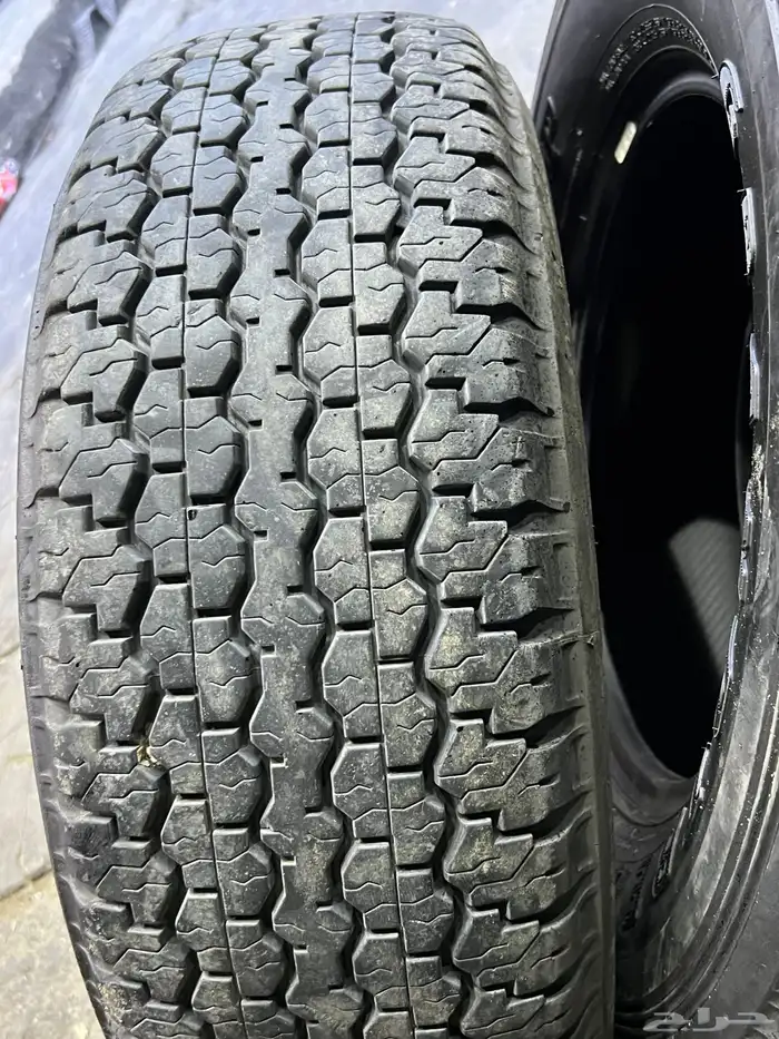 كفرات دنلوب رفرف مقاس 265 70 16 29