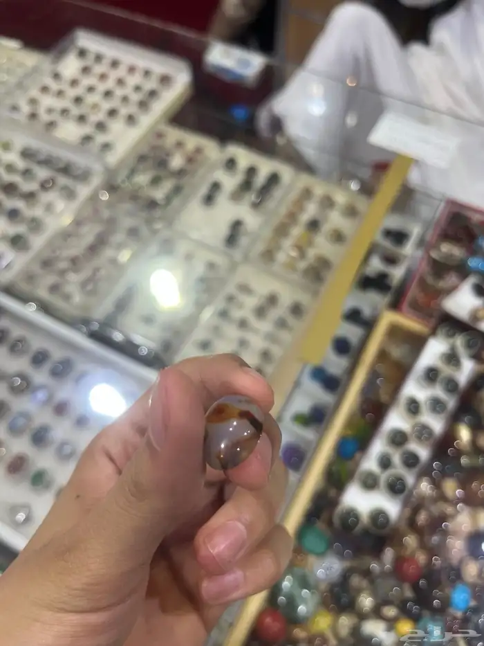 فص عقيق يماني مصور 0