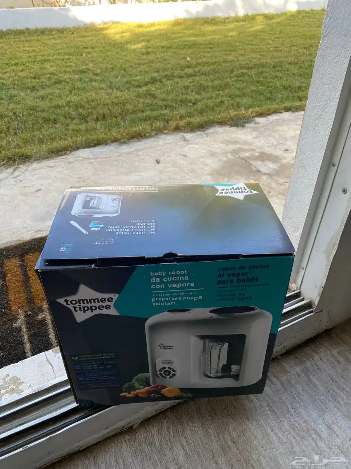 آلة خلط طعام الأطفال وطهية بالبخار من tommee tippee 1