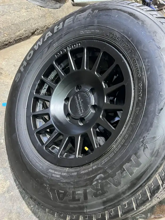 جنوط ميثود 6مسمار معا كفرات شاهين مقاس 17 25