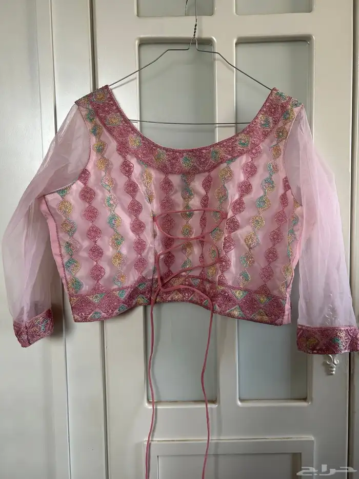 ساري هندي تنورة وبلوزة 4