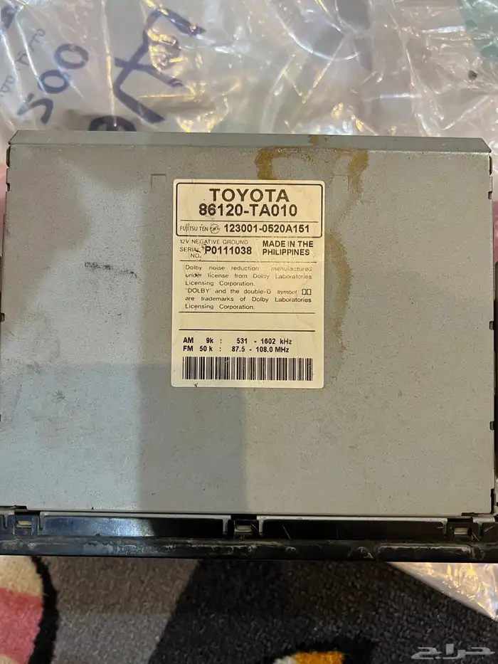 مسجل هايلوكس مع الديكور من موديل 2006 الى 2011 3