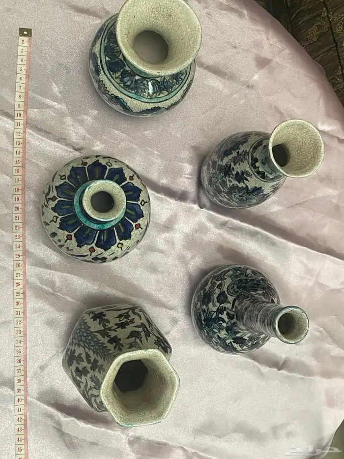 مزهريات خزفية إزنيقيةIznik ceramic vases 8