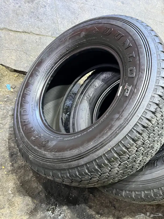 كفرات دنلوب رفرف مقاس 265 70 16 10