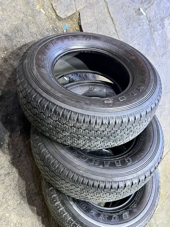 كفرات دنلوب رفرف مقاس 265 70 16 15