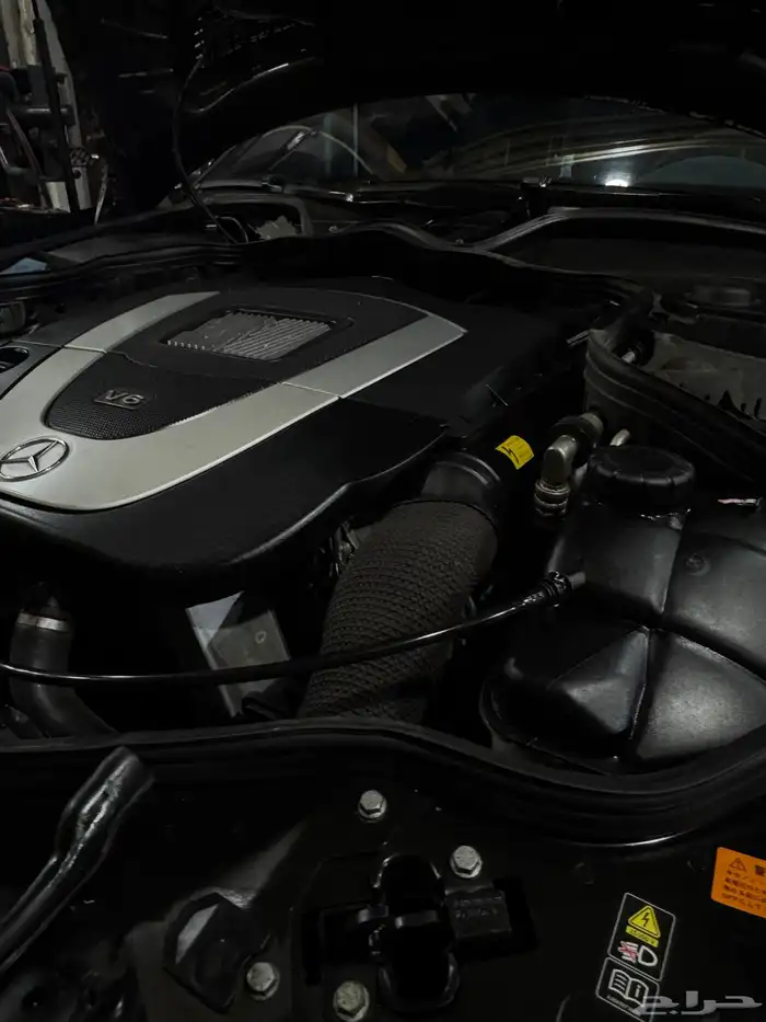 مرسيدس E350   موديل 2009   لون كحلي   داخلية جلد أسود 10