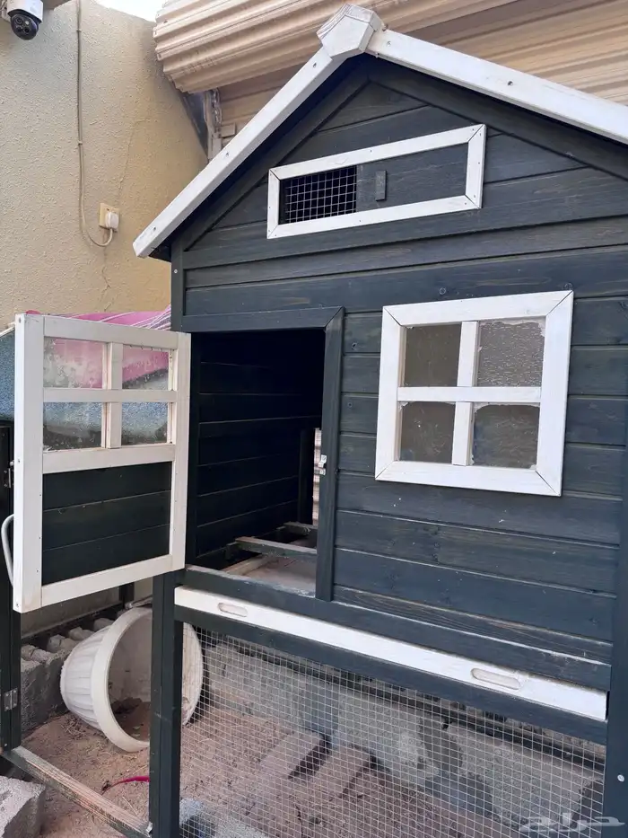 كوخ دجاج خشب 4