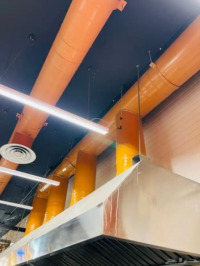 أ ومدهود ..مطبخ شفاط .مدخنة استيل دك مطعم شفطا الفولاذ58224 1