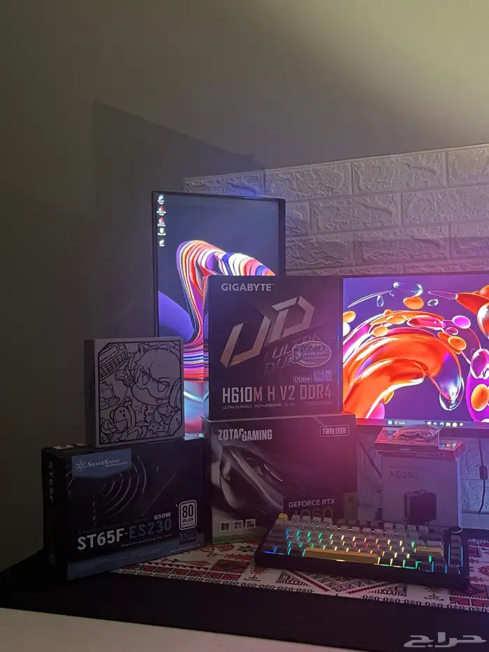 تجميعة PC مع الجانبيات 2