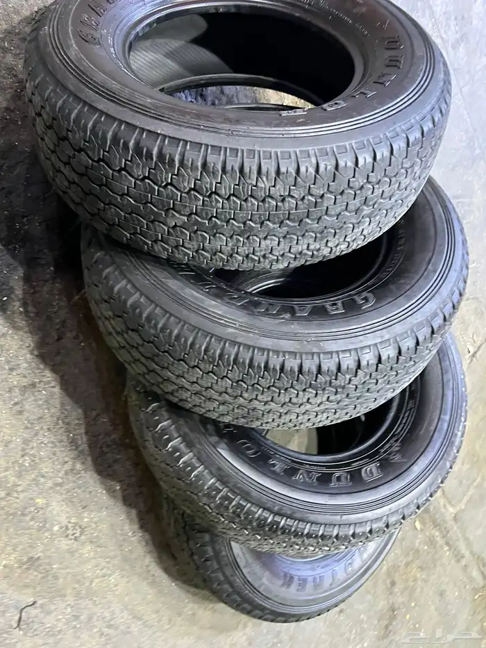 كفرات دنلوب رفرف مقاس 265 70 16 16