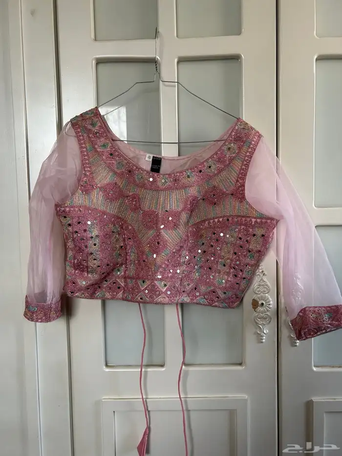 ساري هندي تنورة وبلوزة 5