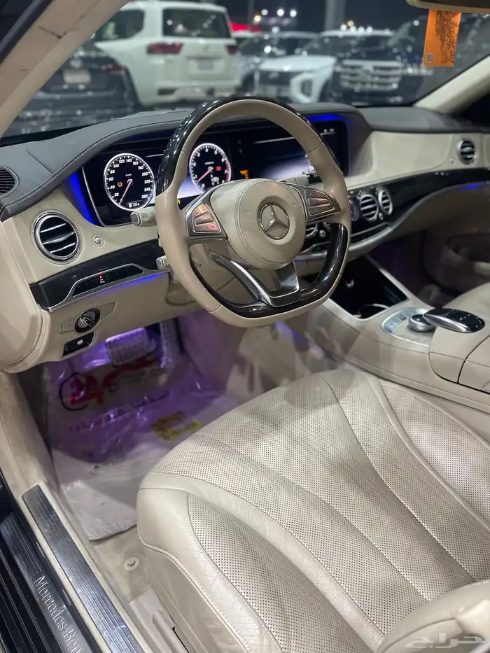 مرسيدس s400 موديل 2016 زر واحد 6