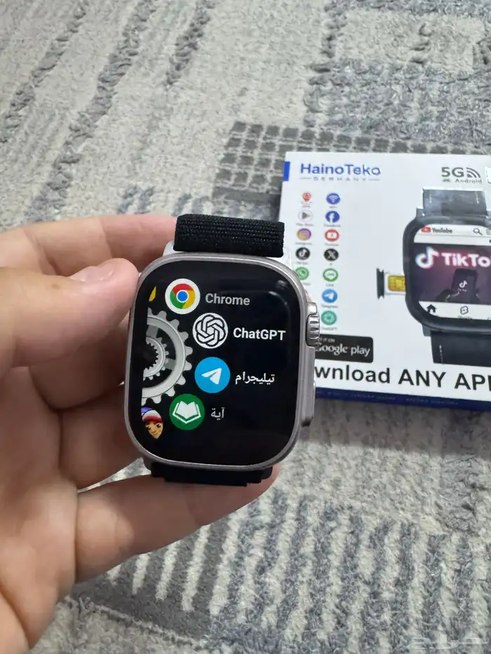 ساعه شريحه 5g 3