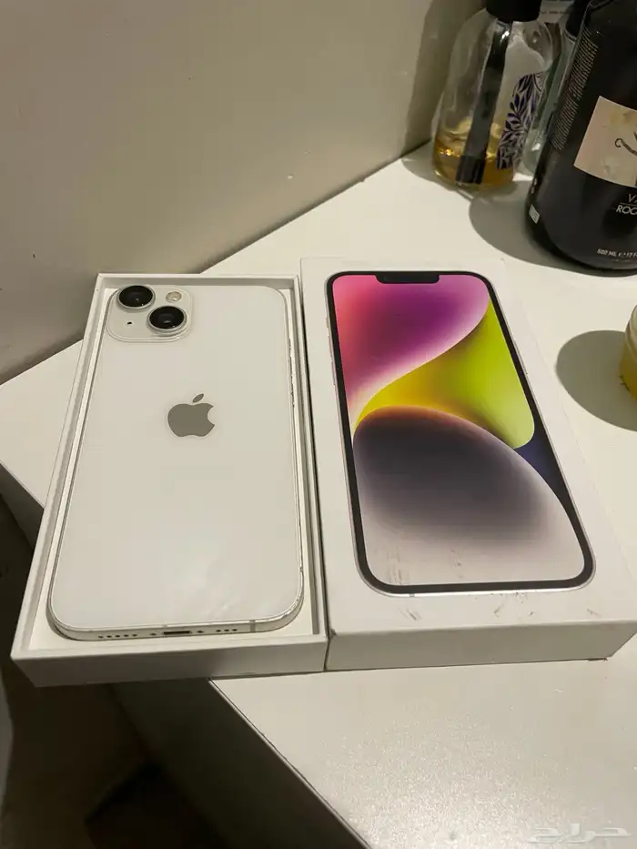 ايفون 14 ابيض 128 جيجا مانفك 0