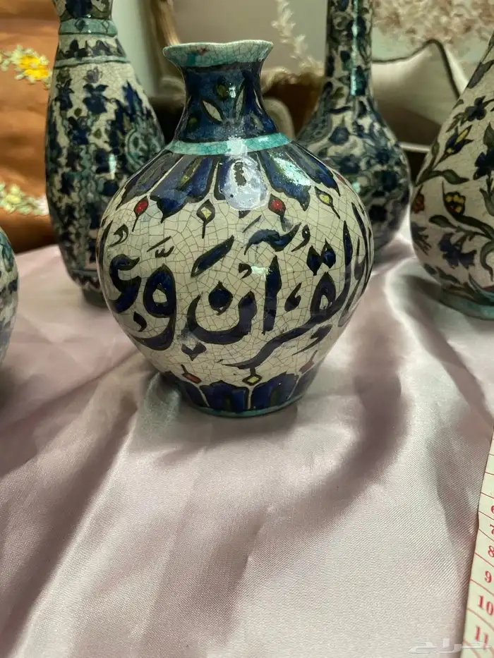 مزهريات خزفية إزنيقيةIznik ceramic vases 14