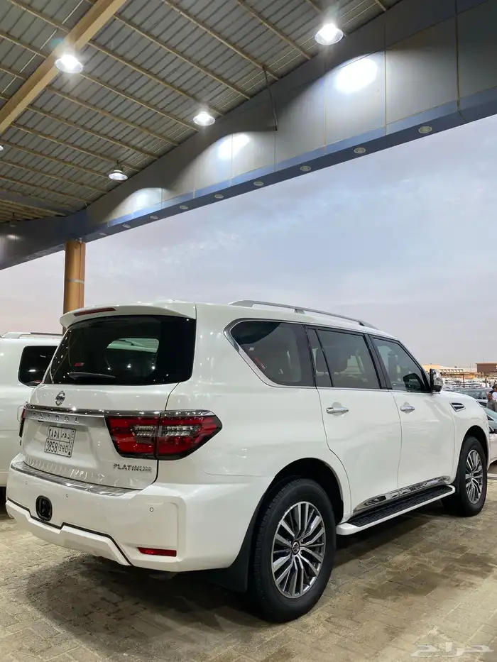 للبيع نيسان باترول 2021 بلاتينيوم فل كامل سعودي عداد 55 الف 5