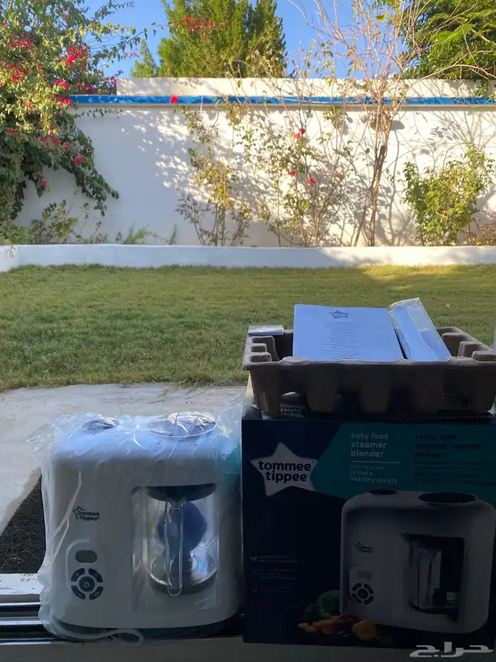 آلة خلط طعام الأطفال وطهية بالبخار من tommee tippee 4