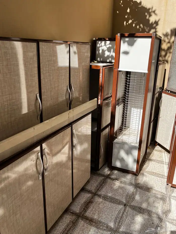 دولاب مطبخ المنيوم 0