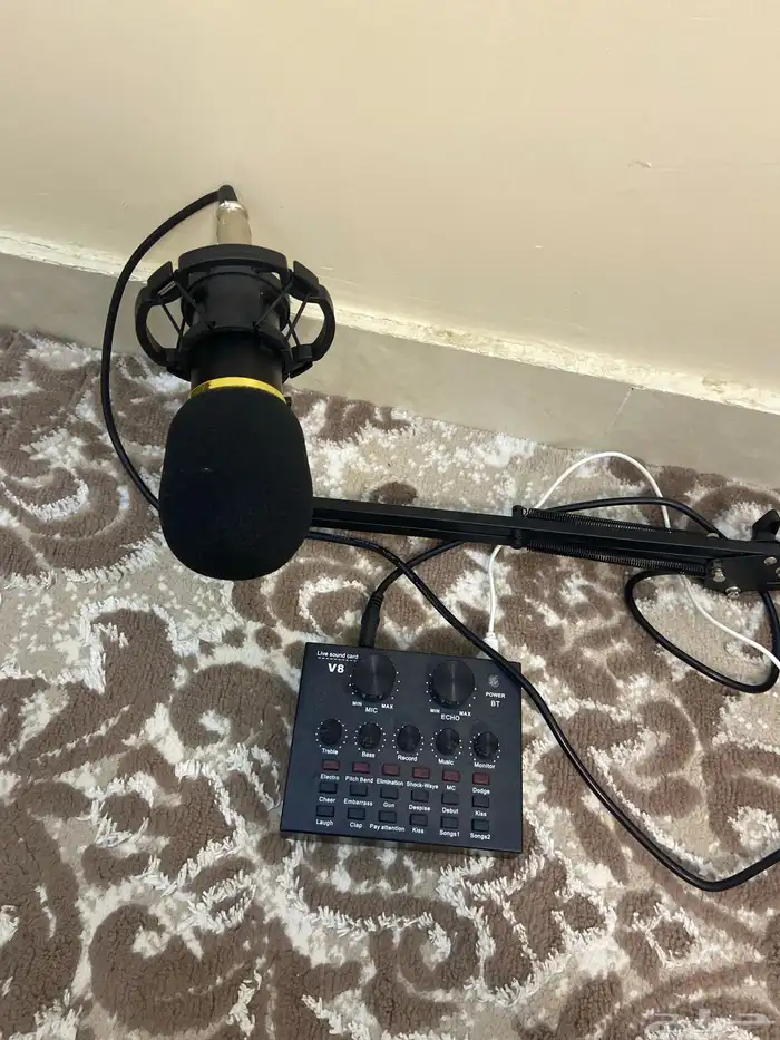 مكسر v8 جديد ماله شهر مع مايك 0