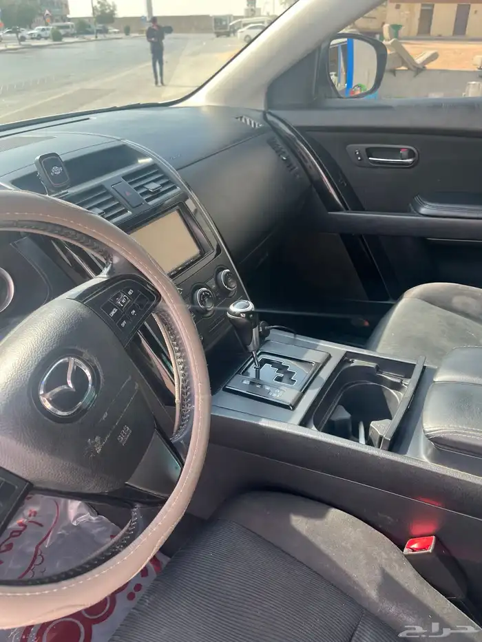 مازدا CX9 موديل 13 للبيع ابيض ماشي 300 الف 7
