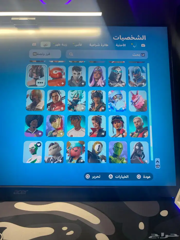 حساب فورت نايت 4